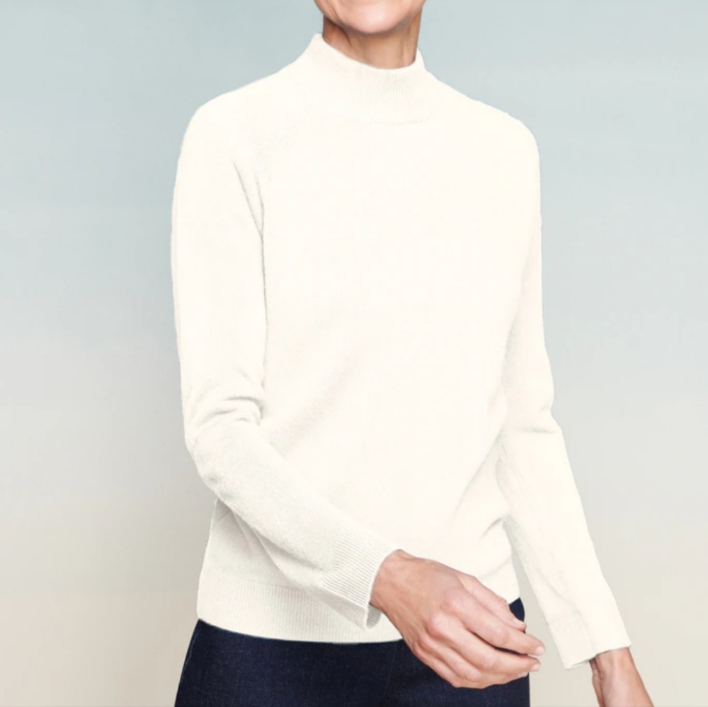 Draper's & Damon's | Softspun Mockneck Sweater